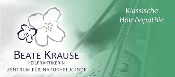 Beate Krause - Naturheilzentrum Dinslaken - Zentrum für Homöopathie, Psychotherapie und Osteopathie